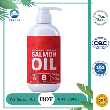 Wild Natural Pet Salmon Oil for Dogs Cats Natural Omega 3 EPA & D Fish Oil Reduce Shedding