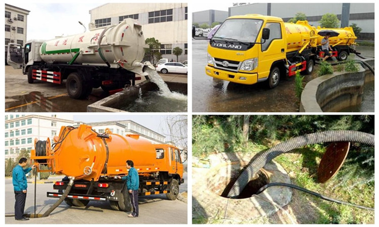 Sewage Sucking Truck