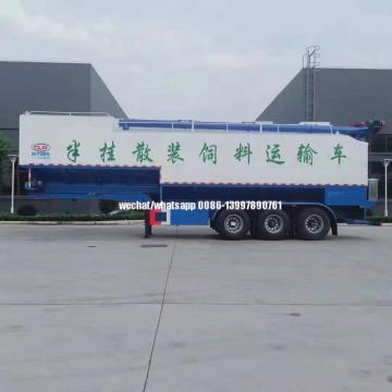 55CBM/30T Bulk Feed Transport/ Discharge Semi Trailer