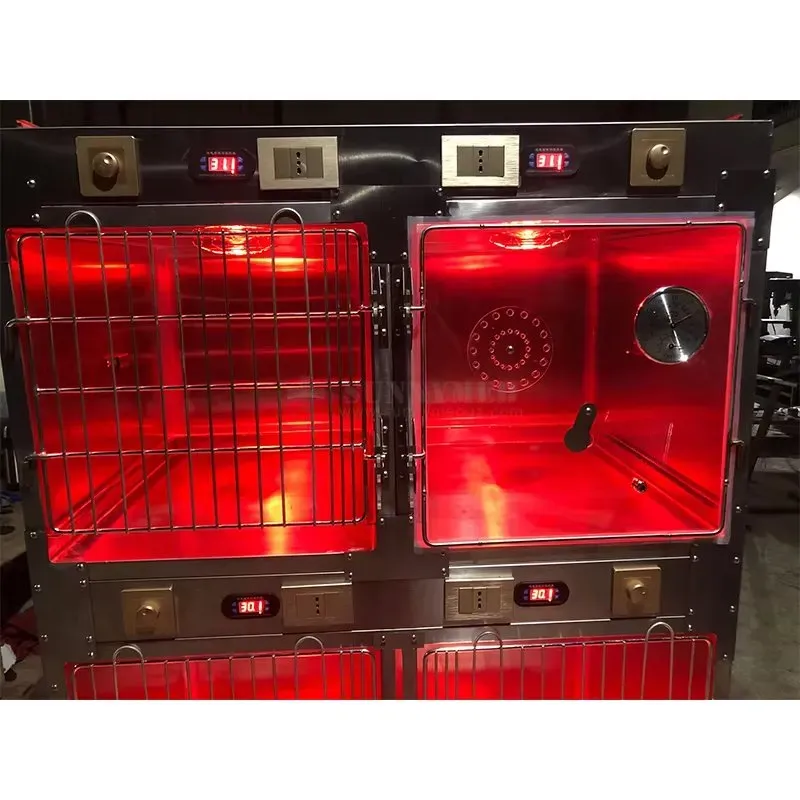 Professional Infrared Therapy Cage for Pet Hospital Use