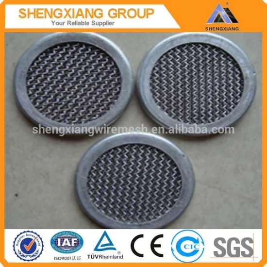 Stainless steel 304 316 Metal Basket Cartridge Filter