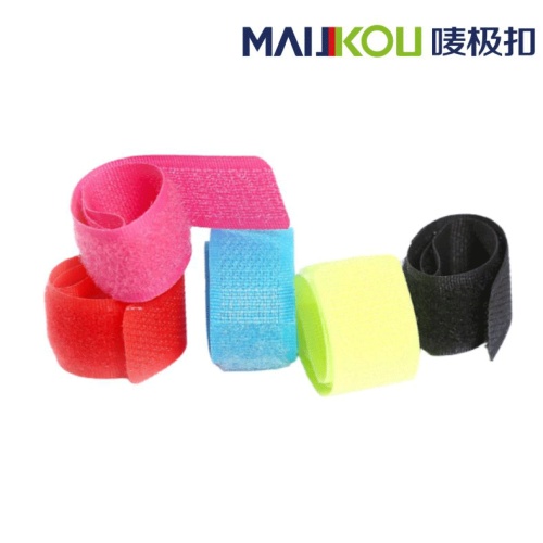 Vibrant Color Nylon Hook and Loop Straps