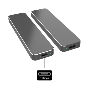 NVME External SDD Enclosure Aluminum Alloy SSD Hard Disk Box M.2 M Key PCIE  NVME