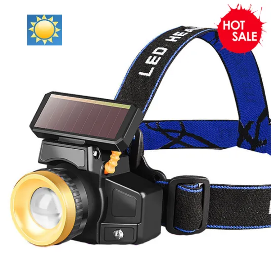 High Brightness Waterproof Dimming Zoom Head Torch with Motion Sensor