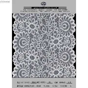 21 cm jacquard nylon spandex wide fine choice lace