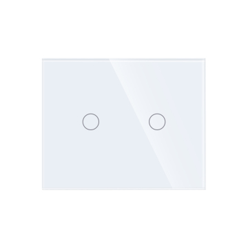 Bingoelec Wholesale 2 Gang 1 Way Touch Wall Light Switch