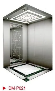 Factory Price Hairline Passenger Elevator with Machine Room