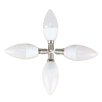 China Hersteller LED-C37 Kerzenbirne 8W E27 E14 für Hauskronleuchter