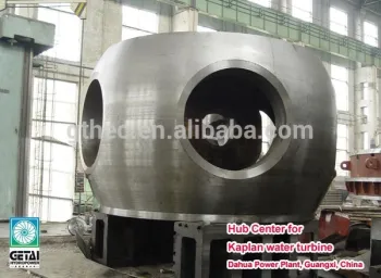 Micro hydro power turbine generator kaplan wheel