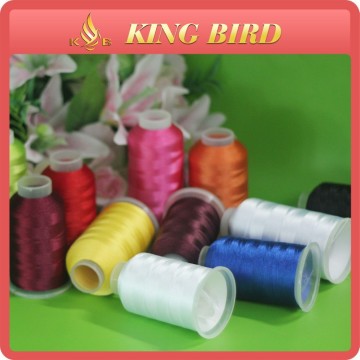 Customize Raw White 120D/2 Viscose Rayon Embroidery Thread