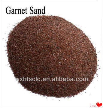 High effective raw garnet filter media for water treatment