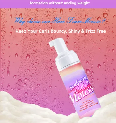 Wrapp-It Shine Non Flaking Hair Mousse Styling Foam by Private Label