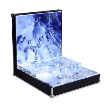 Apex Acrylic Tabletop LED Beauty Display Stand