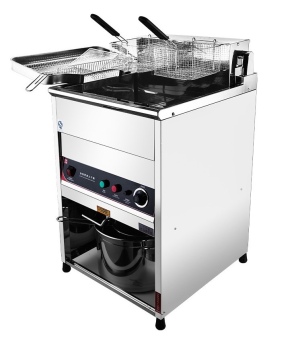 RUITAI 30L Deep Fryer - Best Selling Gas and Electric KFC Chicken and Donut Fryer