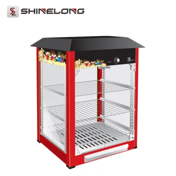 K567 Luxurious Electric Food Warming Showcase Popcorn Machine