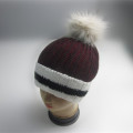 Custom Cuff Pompom Winter Hat