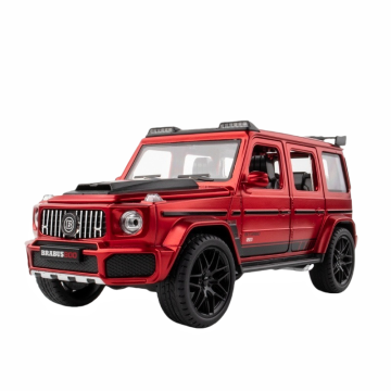 Diecast Model Car 1:22 Scale Benz G800 - Sound, Light, Openable Doors Collectible Metal Toy