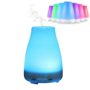 100ML الروائح مستر بالموجات فوق الصوتية المرطب LED 2018