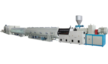 PE+glass fiber+PE pipe machine