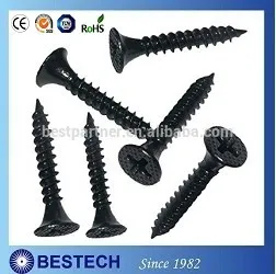 Popular Hardware 3.5*25mm Plasterboard Galvanized Screws for Sheetrock