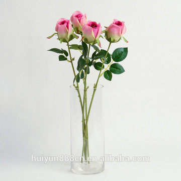Cheap wholesale artificial rose flowers for wedding decoration