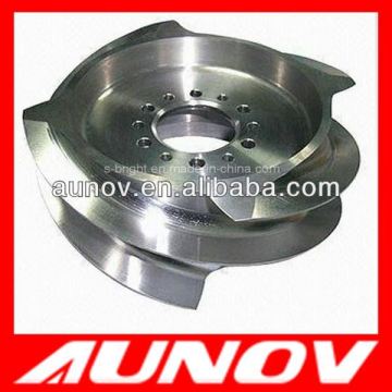 Zinc plated 1117 steel brass cnc turned parts