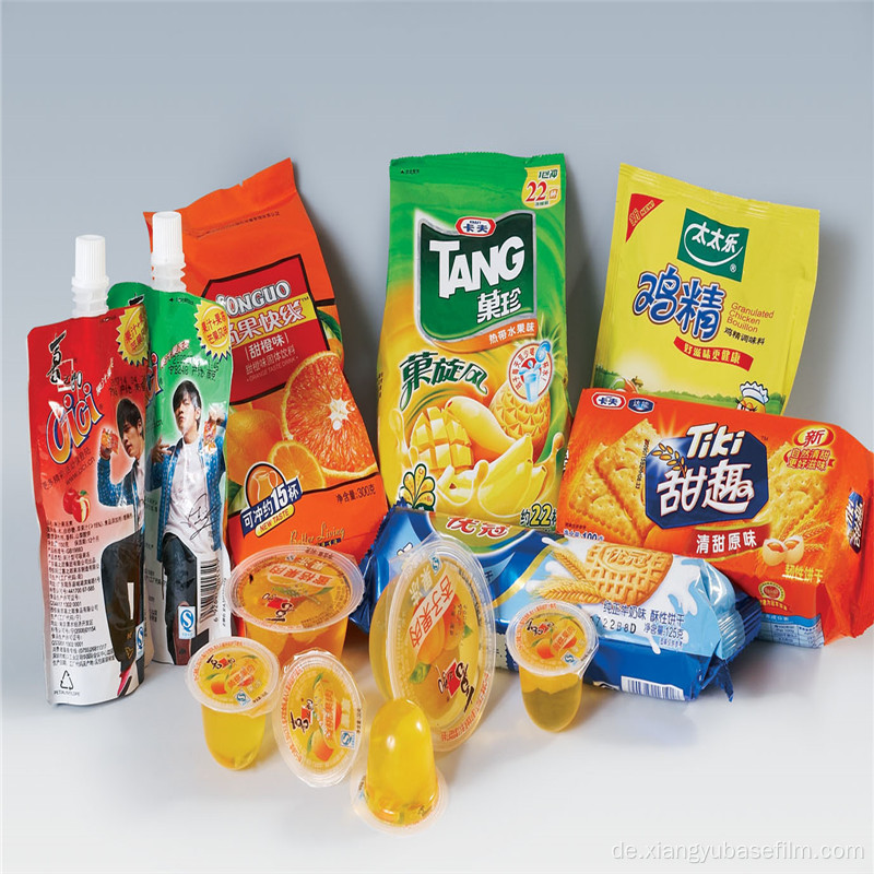 Ungiftiger feuchtigkeitsbeständiger Druck-Snack-Verpackungsfilm