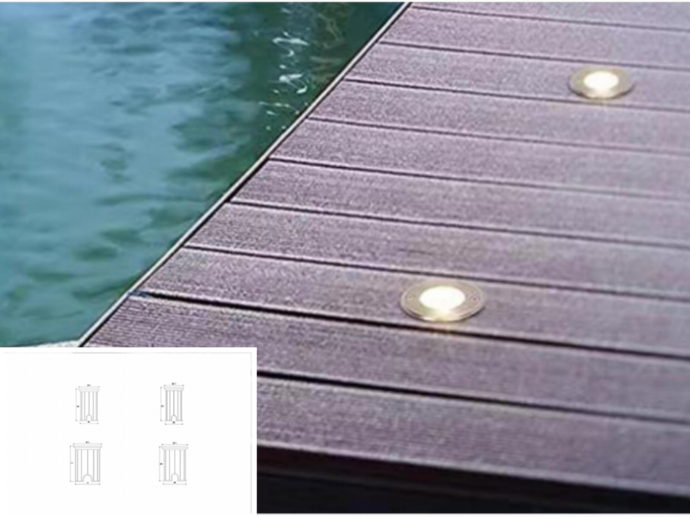 Waterproof LED Underwater Lights for Landscape Lighting