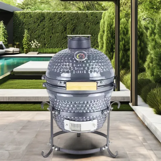 Auplex OEM Classic Ceramic Egg Kamado 13-Inch Smoker Grill