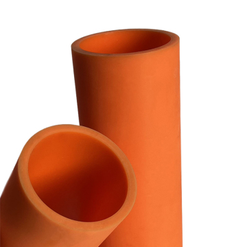 Orange Conveyor Roller Rubber Sleeves