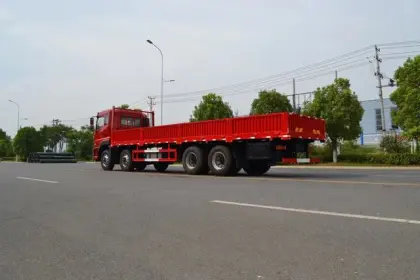 CLW 8X4 double single cab cargo truck