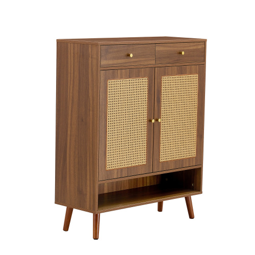 Space Saving Shoe Cabinet with Extra Storage Compartments