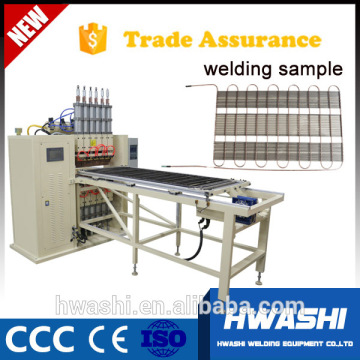 Hwashi Copper and Aluminum Tube Condenser Wire Mesh Welding Machine
