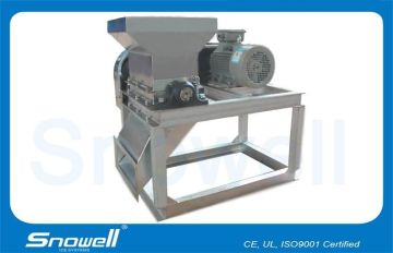 30mt Stainless Steel Block Ice Maker Machine , Crush Big Ice Block Into Small Piece