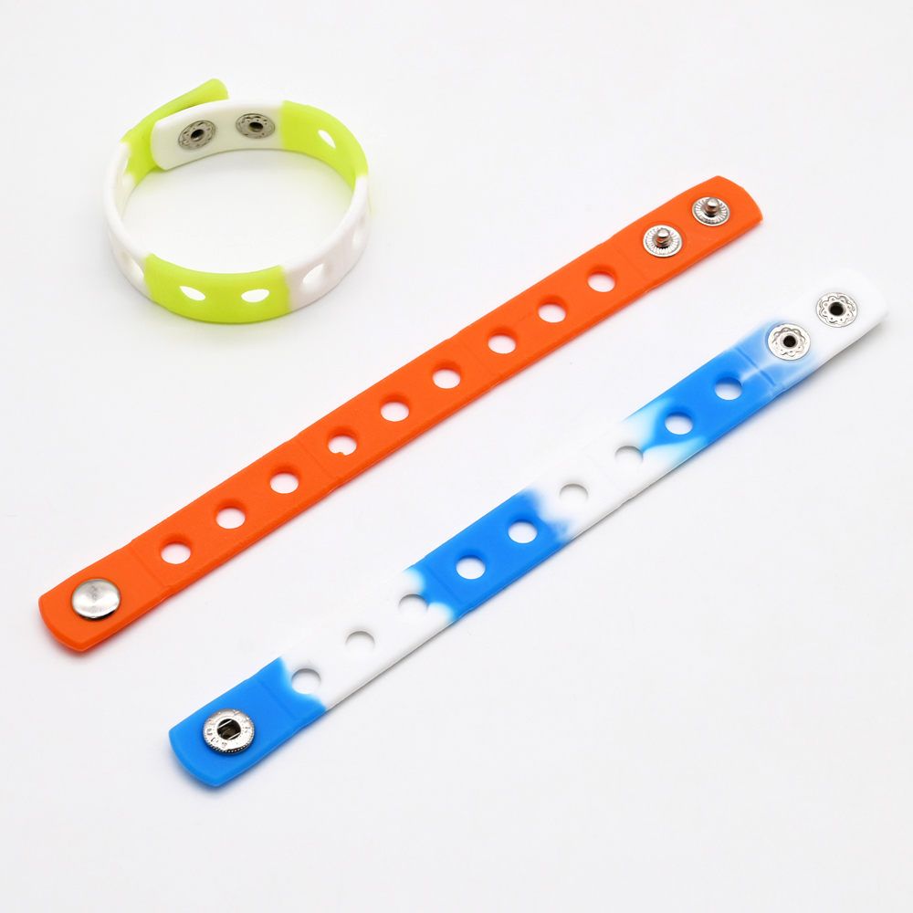 Colorful silicone bracelet Colorful silicone bracelet