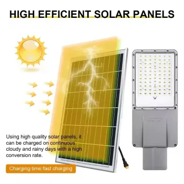 High Lumen Solar Street Light with Wireless Remote Control