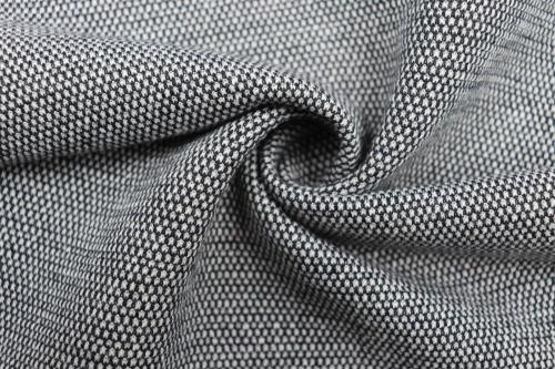 Doppelseitiger Interlock-Jacquard-Stoff aus Polyester