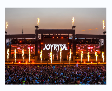 1080P LED Display Panel for Outdoor Concert Stage Background