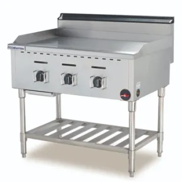 Hotel Restaurant Stainless Steel Hot Sale Model Gas Griddle