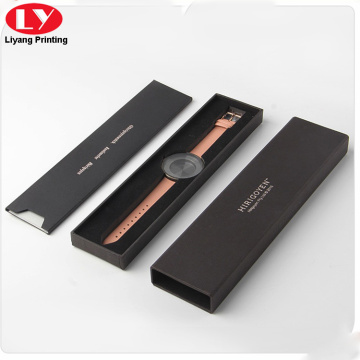 Rectangle Black Women Watch Gift Box