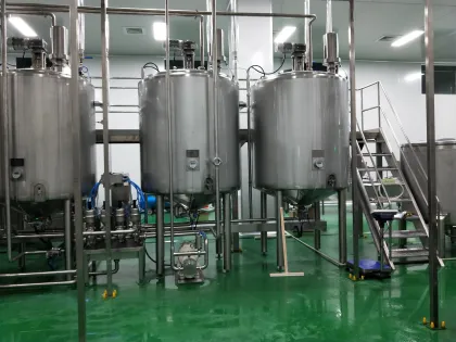 Yogurt Flavored Milk Making Machine Oat Milk Dairy Production Line