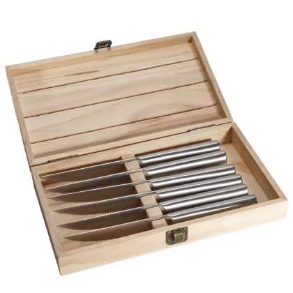 Garwin s/s steak knives with hollow handle