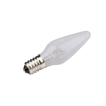 C6 E10 Bandela appuntita Bulb 8V-55V Decorazione natalizia
