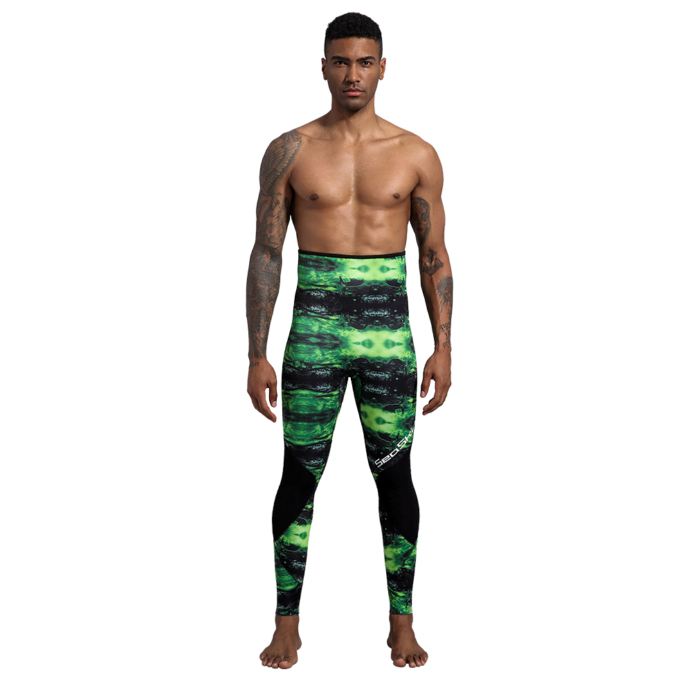 Seaskin 5MM Camo Pattern Neoprene DivingSuit