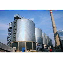 Cement storage in environmental protection industry