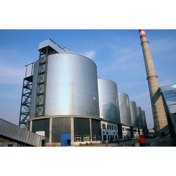 Cement storage in environmental protection industry