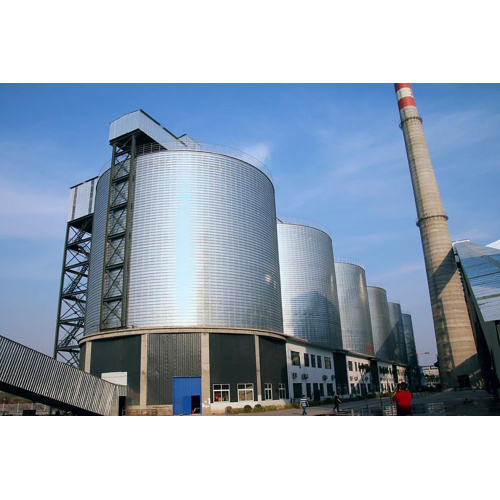 Cement storage in environmental protection industry