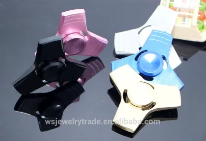 Aluminum alloy triangle fingertips gyro Creative toy phone gyro Hand spinner