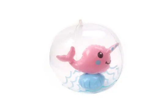 Inflatable Beach Ball with 3D Animal inside