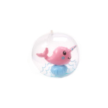 كرة شاطئ قابلة للنفخ مع حيوان ثلاثي الأبعاد بالداخل